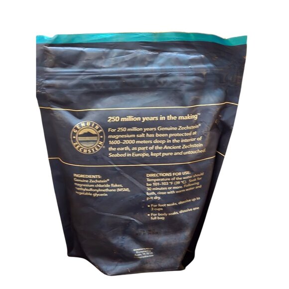 Ancient Minerals Magnesium Bath Flakes Ultra Genuine Zechstein Body & Foot Soak - Picture 2 of 3